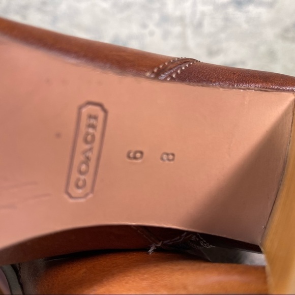 Coach Brown Maxene Western Boots/Booties - Picture 13 of 16